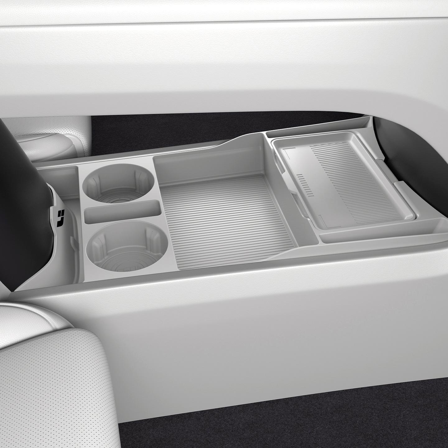

Li Auto i6 Lower Console Silicone Storage Box: Fits 25 Models, Non-slip & Wear-resistant
