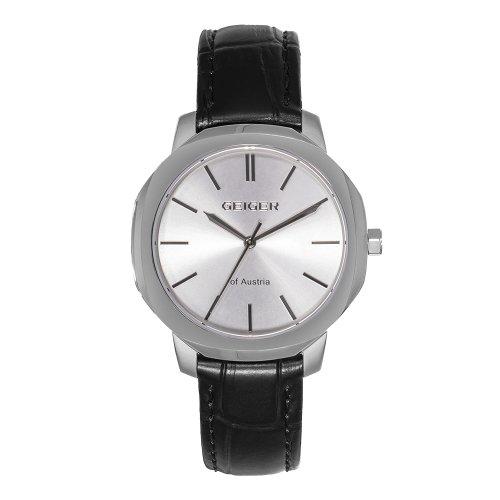 [GEIGER] Женские классические кожаные часы GEIGER GE1263WTBK_L GE1263WTBK_L