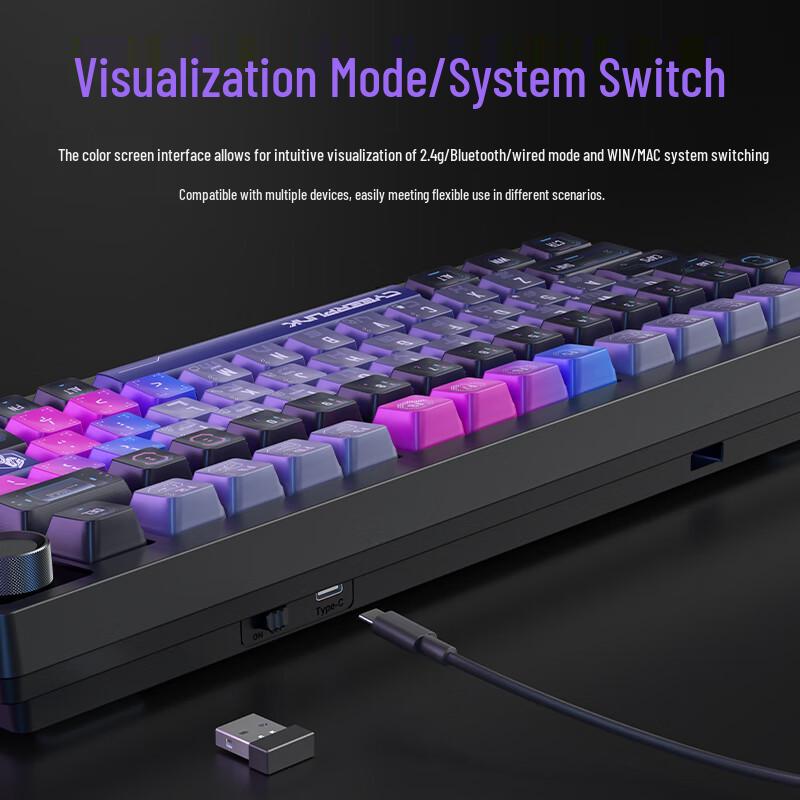 Langtu LT75PRO Triple Mode Mechanical Keyboard