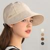 Cappello da Sole da Donna a Tesa Larga Pieghevole Berretto da Baseball per Coda di Cavallo Cappello a Secchiello da Pescatore da Spiaggia per Esterno