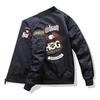 Bestickte Baseballuniform-Werkzeugjacke für Herren Air Force Ma-1 Bomberjacke Herren
