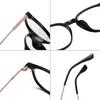 Oval-frame Optical Glasses Myopia Glasses for Men and Women.TR90 Alloy Glasses New Oval-frame Optical Glasses Myopia Glasses for Men and Women.