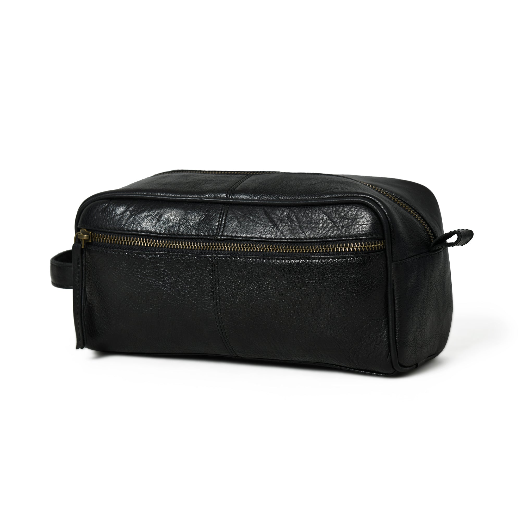 

MaheTri Midnight Deluxe Toiletry Bag -Single Section Easy to Carry for Everyday Travel One Size чёрный