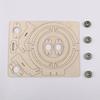 STEM Gyroscope Science Kit Wooden DIY Educational Toy for Kids No-Glue Assembly STEM