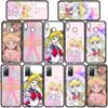 Hülle für iPhone 16 15 Xiaomi Redmi Note 14 13 12 11 Pro Max X 8 9 16e Samsung Galaxy S25 S24 S23 Moto OPPO Huawei Sailor Anime Moon Niedliche Handyhülle