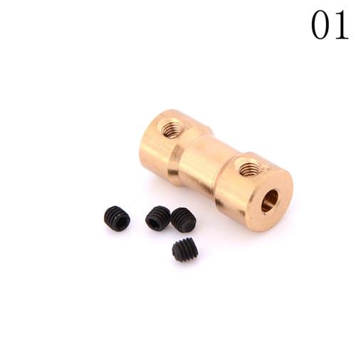 

Hot Sale New 2/3/3.17/4/5mm Motor Copper Shaft Coupling Coupler Connector Sleeve Adapter Coupling Transmission Parts 3.175mm to 5mm
