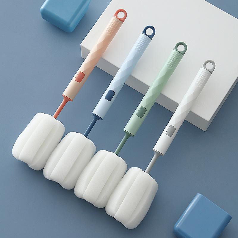Yearning for Design Detachable Long Handle Cleaning Brush for Milk Bottles & Thermos Cups