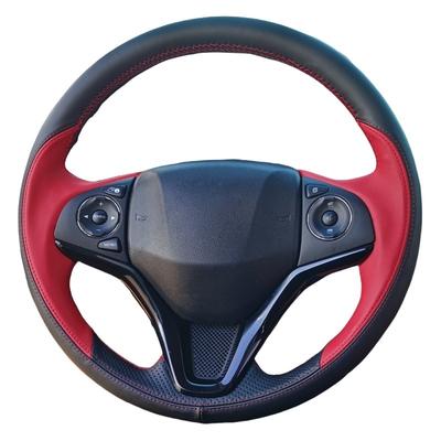 Autostuurhoes Leer Voor Honda Fit Jazz City 2014 2015 HRV HR-V 2016 Vezel 2015 Stuur Auto Accessoire