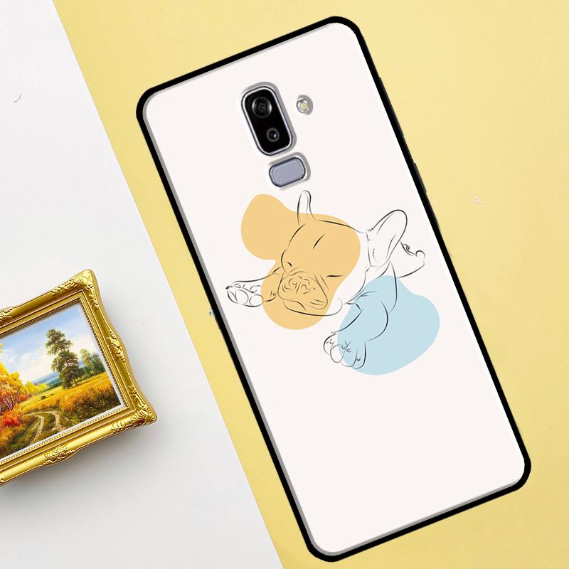 Süße Französische Bulldogge Hülle Für Samsung Galaxy J3 J5 J7 2017 J1 A3 A5 2016 A7 A9 J8 J6 J4 A6 A8 Plus 2018 Funda
