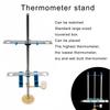 Metal Thermograph Holder Adjustable Height Thermograph Stand Meteorology Instrument Holder Physics Teaching Aid for Lab