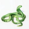 Realistic 3D Printed Snake Multicolor Animal Simulation Model Cobra Ornament  Car Decoration