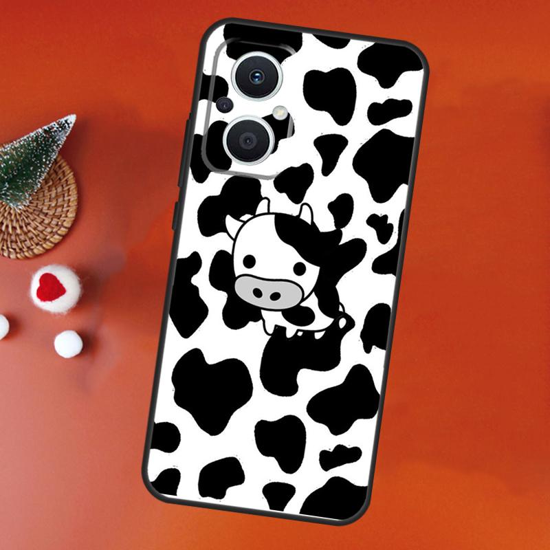 Cut Cow Case For OPPO Find X9 X8 X5 Pro OPPO Reno 11F 12F 13F 14F 7 8 Lite 10 11 12 13 14 Pro Cover