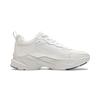 Li Ning Defender Synthetic Leather Plush Comfortable Non-Slip Warm Low-Top Casual Shoes Women Sneaker White AGLU102-3