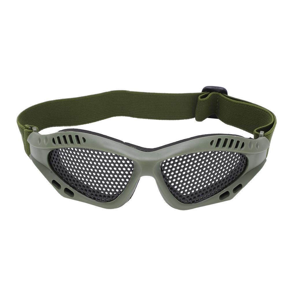 Mesh Safety Glasses Impact Resistant High Toughness Breathable Protective Goggles for Shooting Games Outdoor