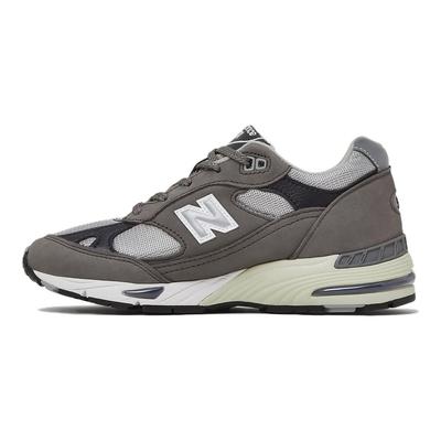 991 Made In England Castlerock Navy Women Sneakers Grey White W991GNS