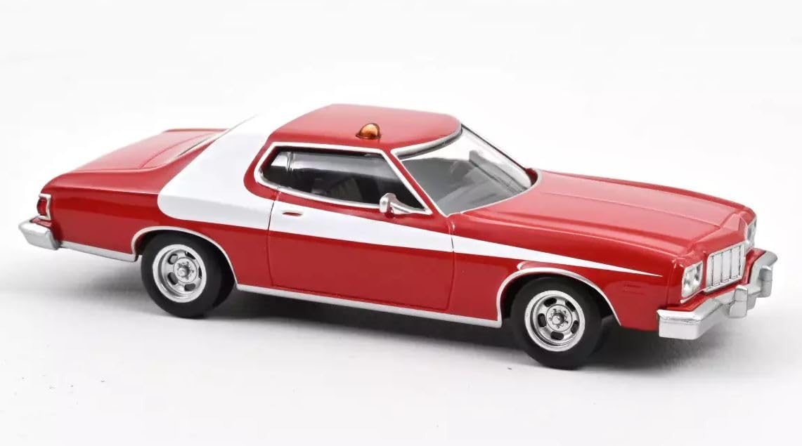 

Масштабная модель Norev Ford Gran Torino Starsky Hutch 1975 NOREV Grand Torino Литая машина 1/43 и Джет-кар