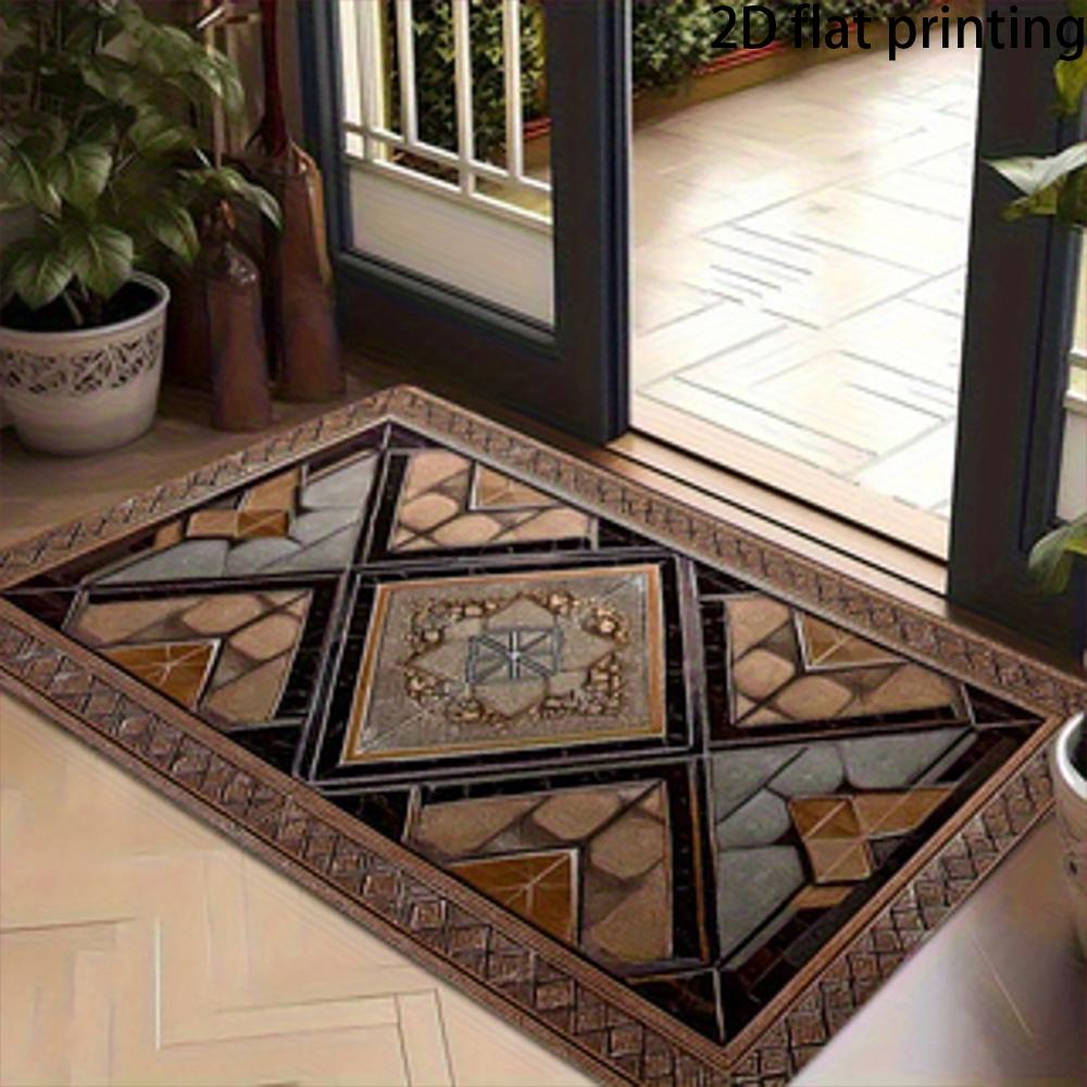 

2D Flat-1PC Unique Doorway Floor Mats , Welcome mats for home decoration. 40cm x 60cm