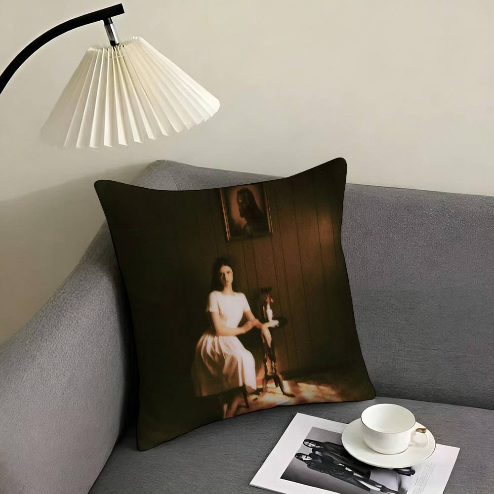 1pc Ethel Cain Pillow Case Fashion Square Pillowcase Bedroom Sofa Room Ins Decoration Leisure