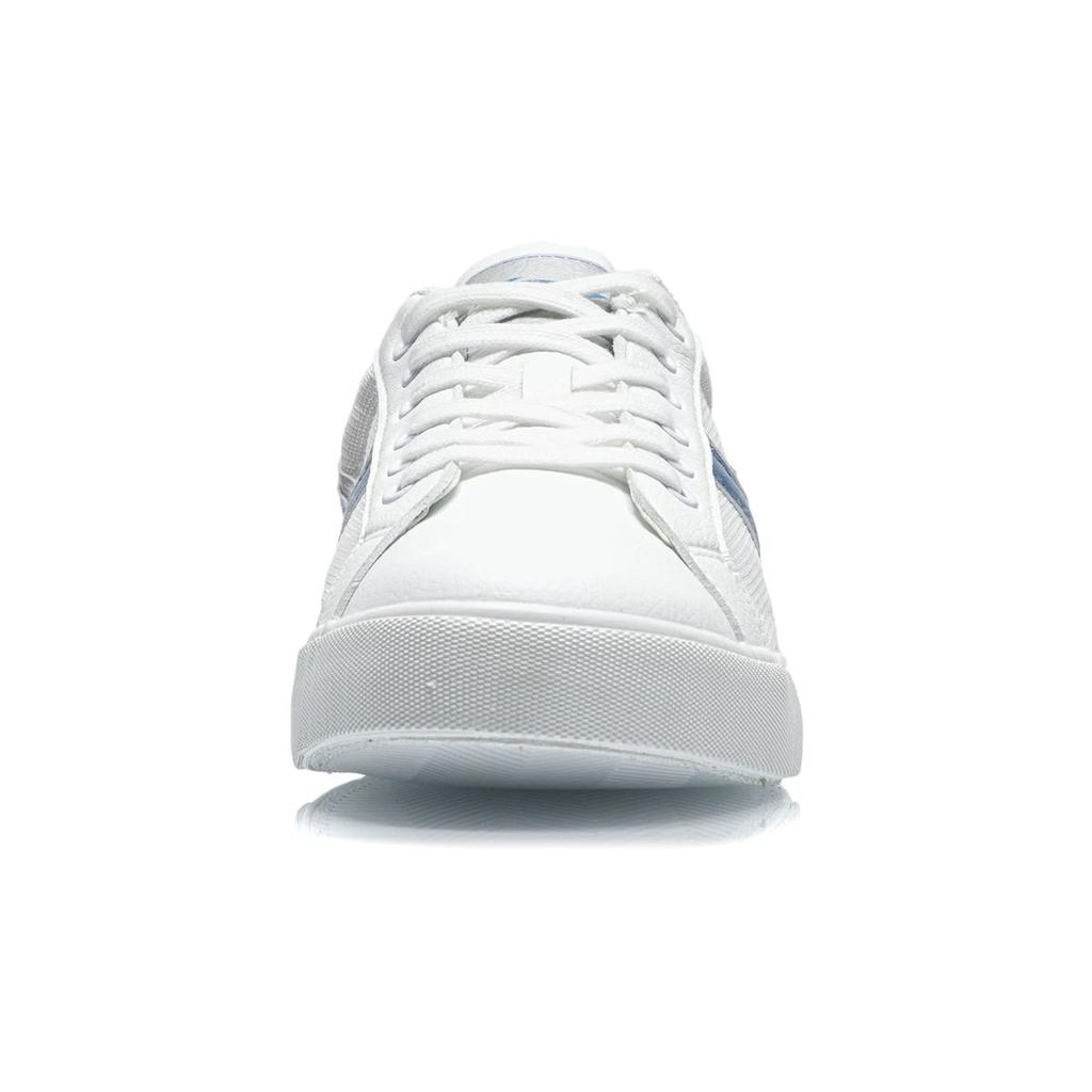 Li-Ning Reflective Low-Top Skate Shoes Men Sneakers White Blue AGCR395-2