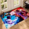 H-Hokuto No Ken Hallway Carpet Washable Non-Slip Living Room Sofa Chairs Area Mat Kitchen Doormat Area Rug
