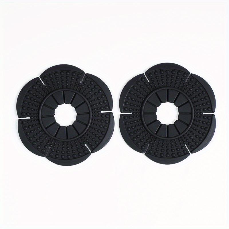 

2PCS Car round wiper cover, rain brush dust cover, protective cover чёрный