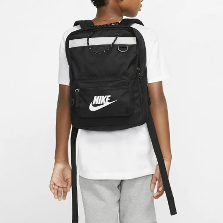 Nike Polyester Backpack Unisex Black (Unisex) Backpacks BA5927 010