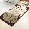 Anti Slip Floor Mat New Leaf Pattern Soft Bathroom Mat Quality Home Decor Absorbent Bedroom Hallway Toilet Rug Bath Mat