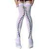Oberschenkelhohe Lange Strümpfe Über-Knie-Socken Halloween Cosplay Festival Strümpfe Bedruckte Strümpfe für Damen und Mädchen