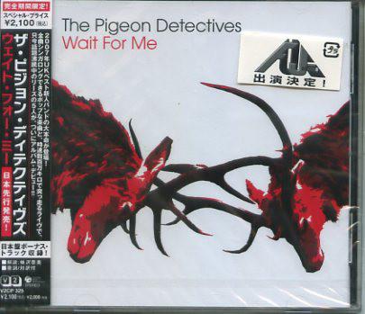 

CD PIGEON DETECTIVES - Wait for Me V2CP325 V2 2007 Japan Rock Used