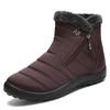 Women's cotton shoes new large size women's boots cold-proof long boots high-top warm snow boots piled thickened cotton boots