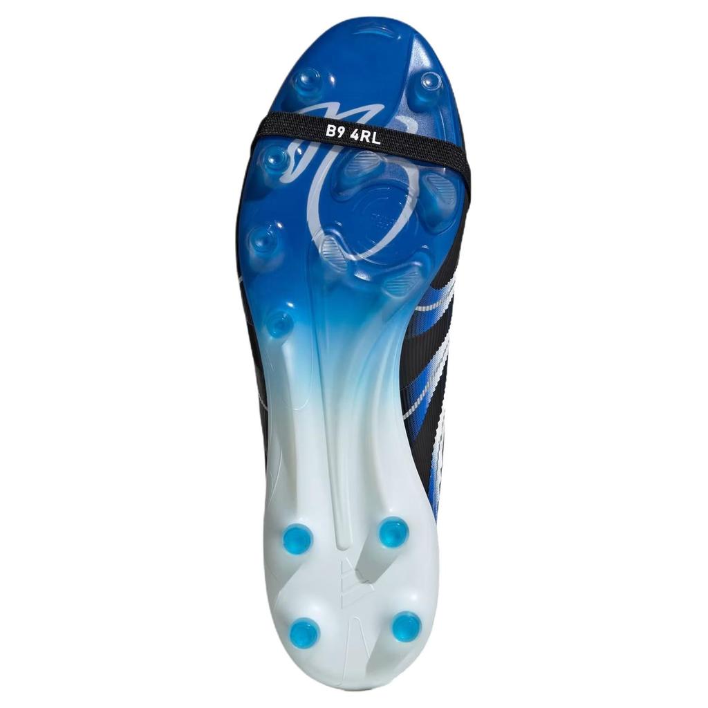 Adidas Predator Elite JB Comfortable Soft Soccer Shoes Unisex Soccer Shoes Black Blue JR1753