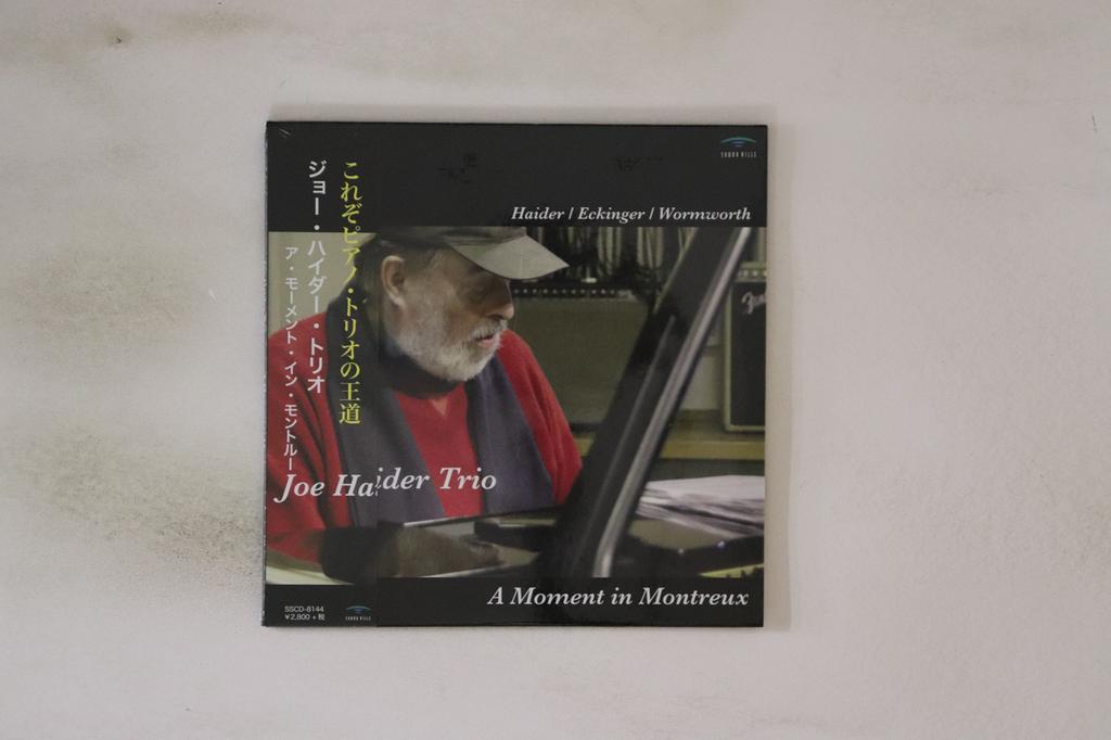 CD JOE HAIDER TRIO - A Moment In Montreux SSCD8144 SOUND HILLS 2013 Japan Obi Jazz Used
