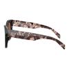 Prada Essential Series Simple Fashion Design Acetate Square Sunglasses Women's Black