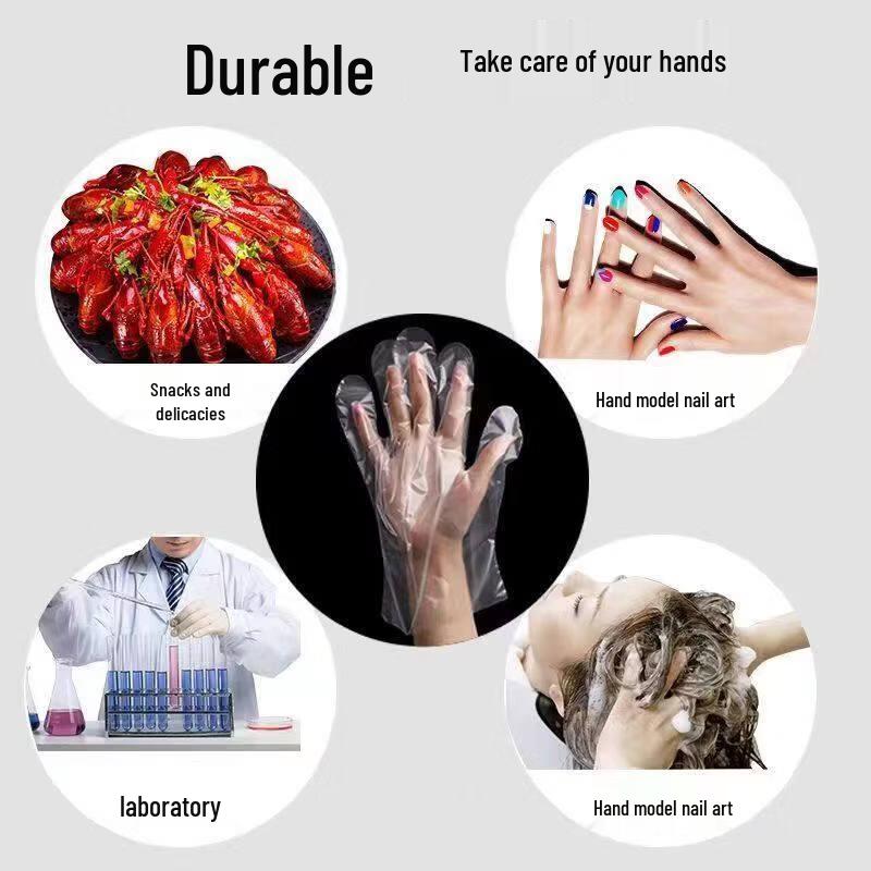 Thickened Disposable Plastic Gloves