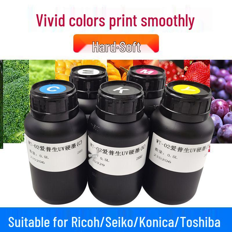 Dongzhou UV Ink Alternative for Epson Printhead Refillable Printers