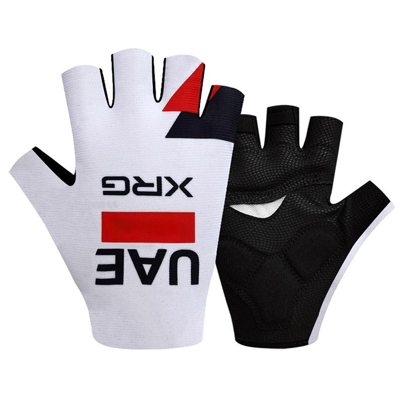 Pro Team 2026 Breathable Cycling Gloves UAE ITALY Road Bike Gloves Men Sports Half Finger Anti Slip MTB Bicycle Glove