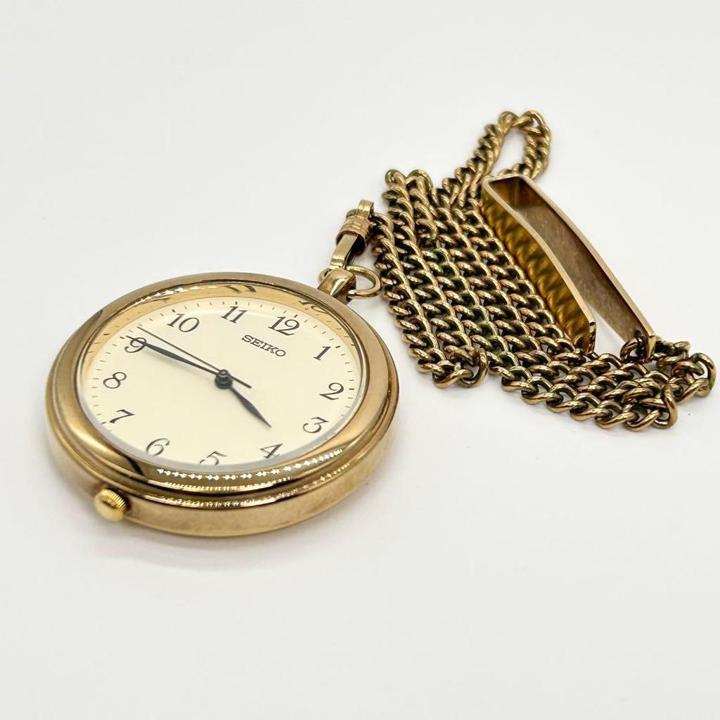 [USED] SEIKO 7N01-8A00 Pocket Watch