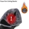 Men Winter Outdoor Sports Waterproof Plus Size Sneakers Quality PlusSize Brand Snow Boots Warm Plush Ankle Work High