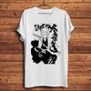 BLEACH Kyoraku Shunsui T-Shirt Vintage Anime Manga Print Oversized Cotton Short Sleeve High Quality Unisex Otaku Casual Loose Streetwear Tee