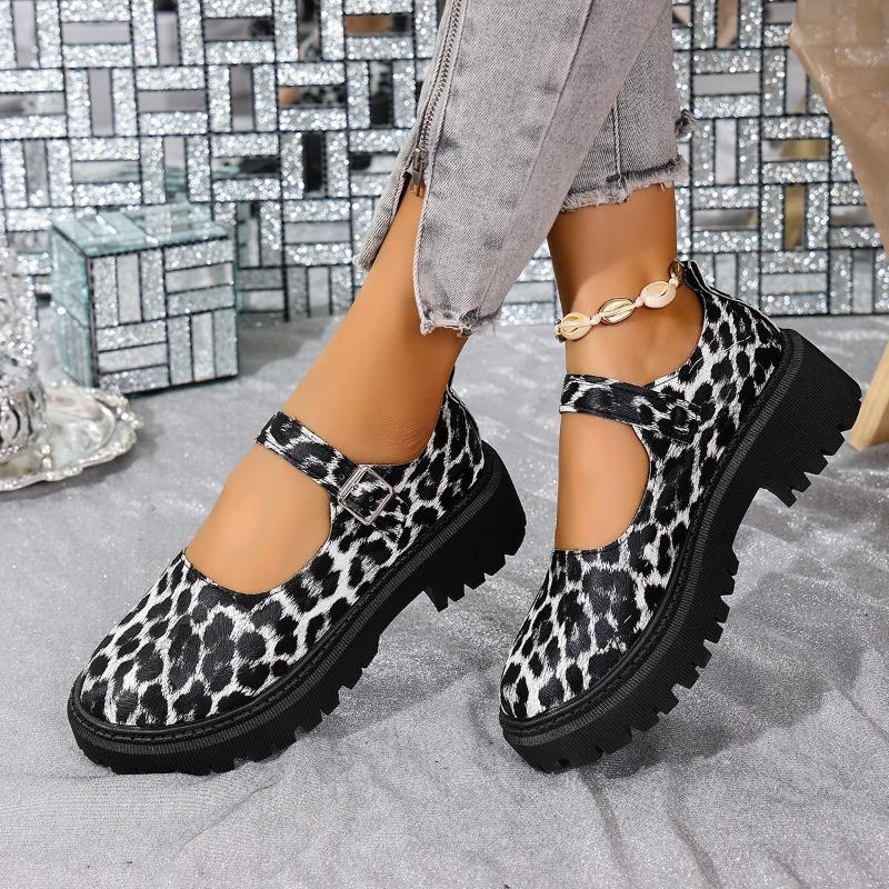 Fashion 2025 Brand Ladies Shoes Loafers Women's High Heels Fashion Buckle Strap Office and Career Hot Sale Plus Size Heels Women Zapatos