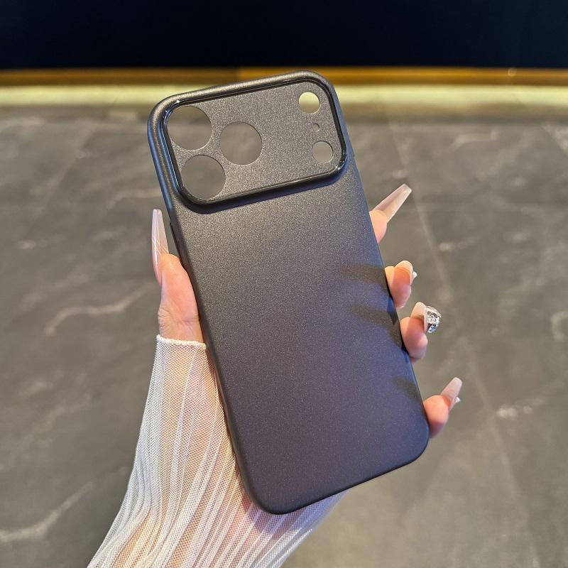 Ultra Thin Soft Matte Case For iPhone 17 16 15 14 13 12 11 Pro Max Plus Silicone Candy Color Transparent Cover