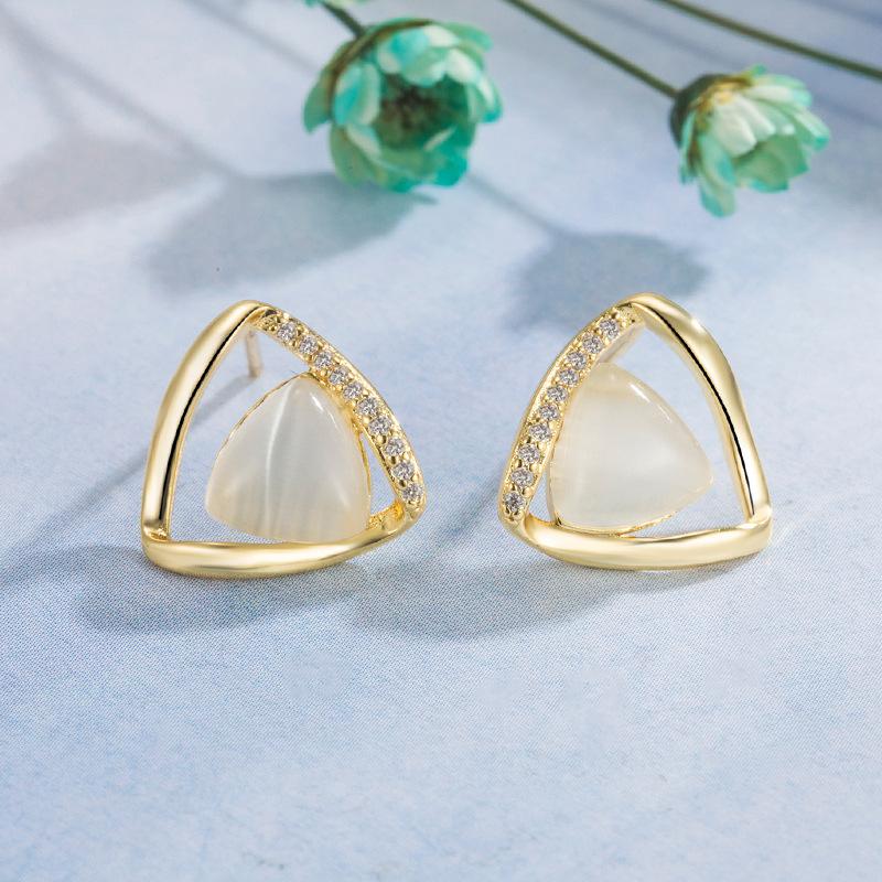 

Серьги SACE GEMS с цирконием для женщин, подарки на свадьбу золотой