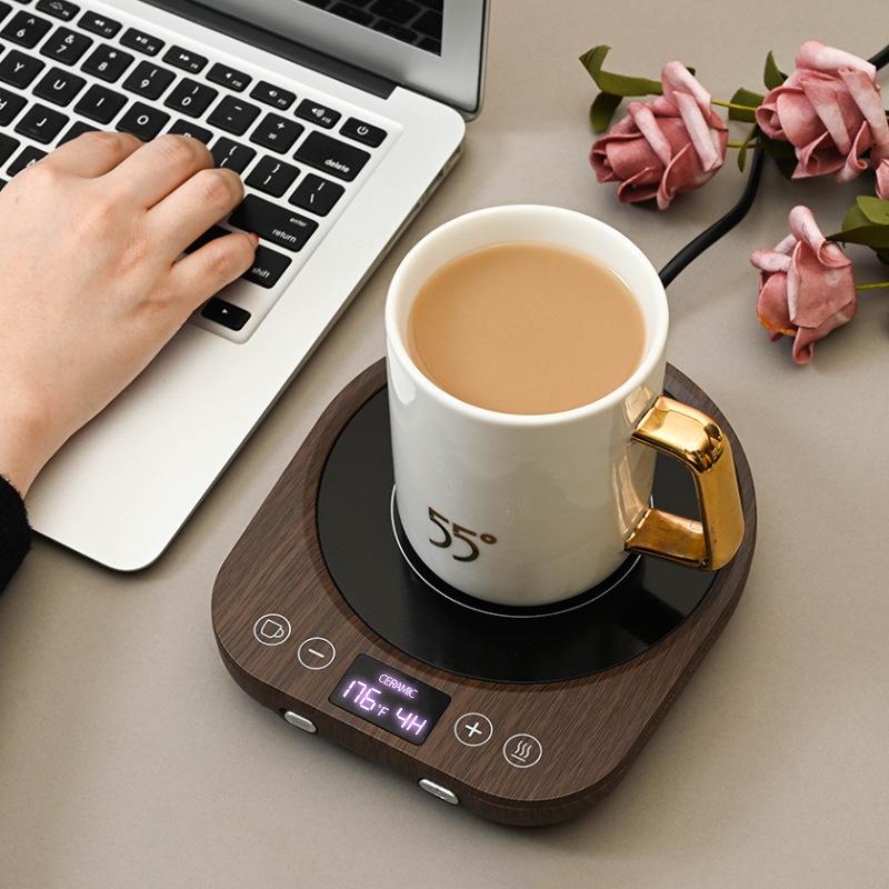 110V/220V Mug Timing Cup Tea Makers Heating Pad Warmer Coaster Electric Hot Plate Coffee Heater 36W