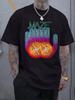 Maze Graphic T-shirt - Casual Crew Neck Short Sleeve Tee with Vibrant MAZE Print