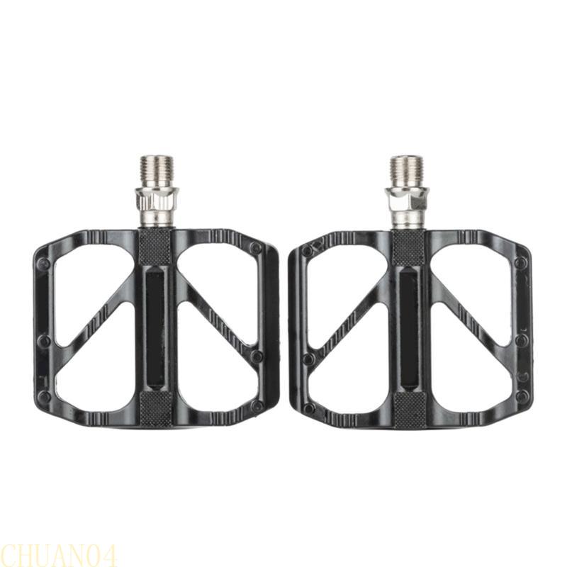 A1A2 Bearings Wide Flat Cycling Pedals Nonslip R27 Road Bicycles Pedals Aluminum Alloy Mountain Bicycles Pedals Enduring