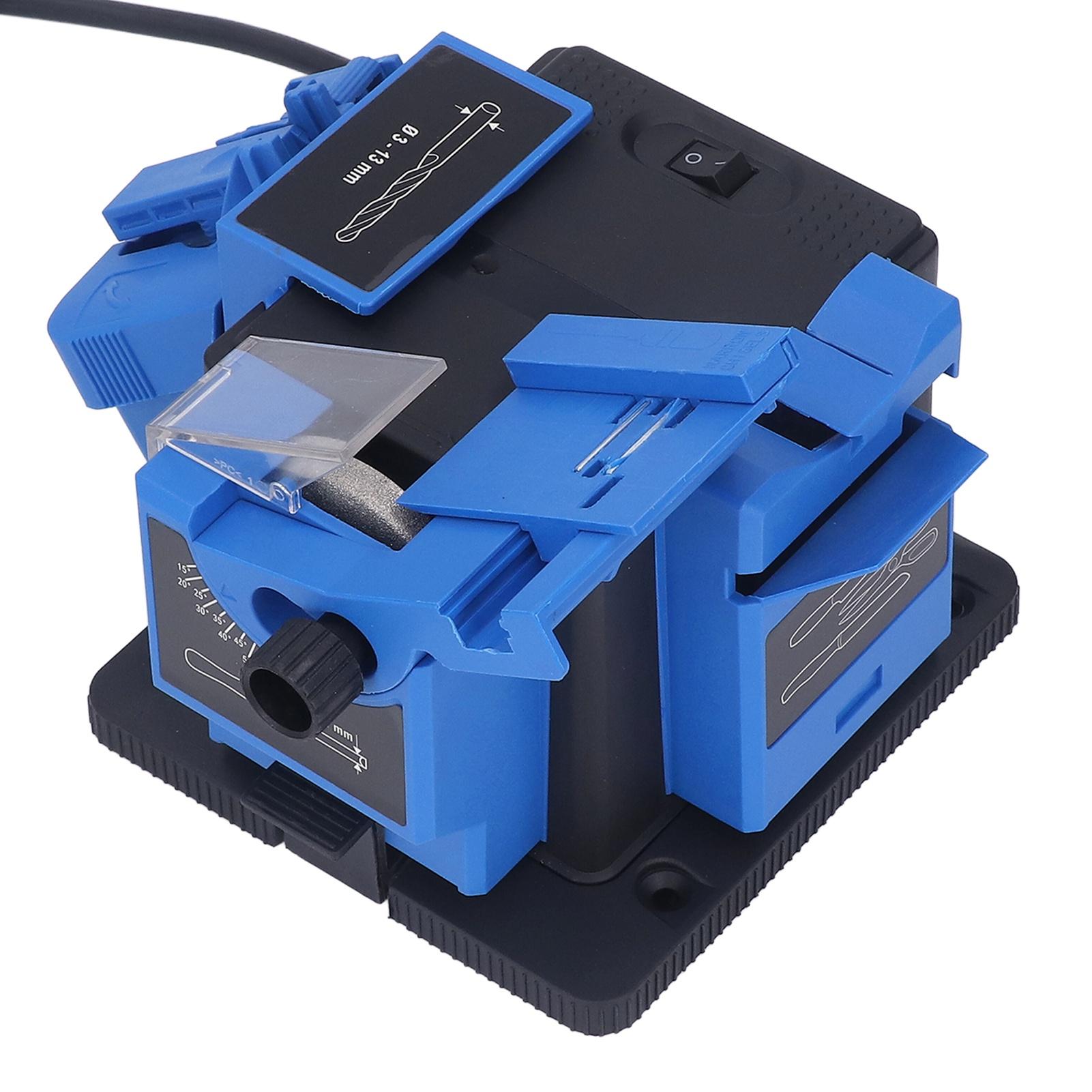 Multifunctionele Slijper 65W Hoge Sterkte Huishoudelijke Elektrische Snijmachine Slijpmachine voor Slijpen blue
