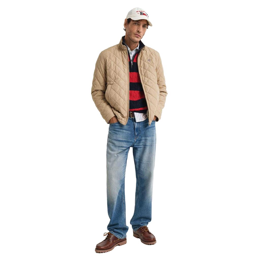 Gant Herren Winddichte Steppjacke