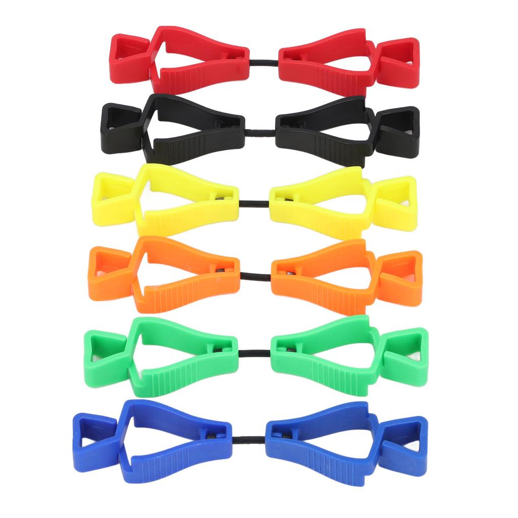 6PCS Work Gloves Holder Large Size Plastic Multifunctional Work Gloves Grabber Holder Clip