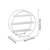 3 Tier Cupcake Stand Cake Dessert Holder for Party Wedding Celebration