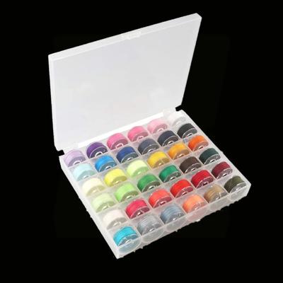 50/25 Stück Nähmaschinen-Spulen-Set mit Faden-Aufbewahrungsbox Nähset für Haushalt DIY Nähzubehör
